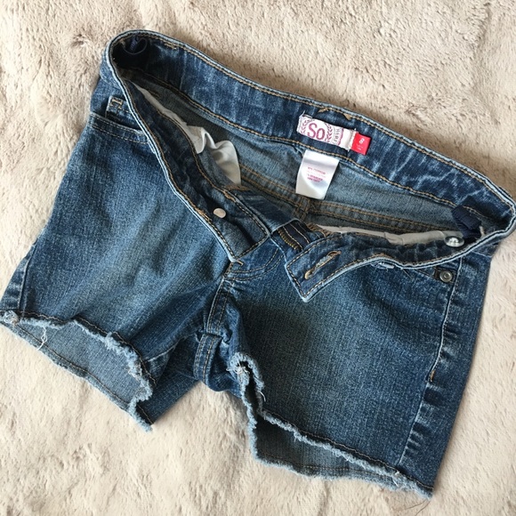 SO Girls Shorts Bundle Denim & Bermuda Sz 8 - Picture 8 of 8